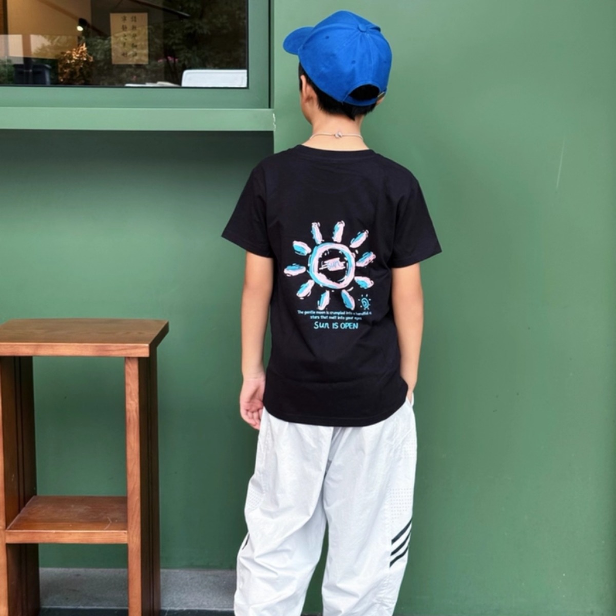 親子ペアルック ソラノカケラTシャツ